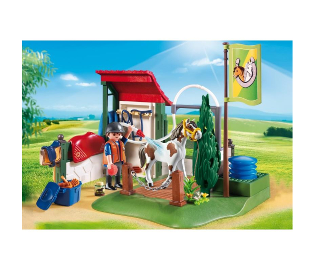 PLAYMOBIL Myjnia dla koni - 440711 - zdjęcie 2